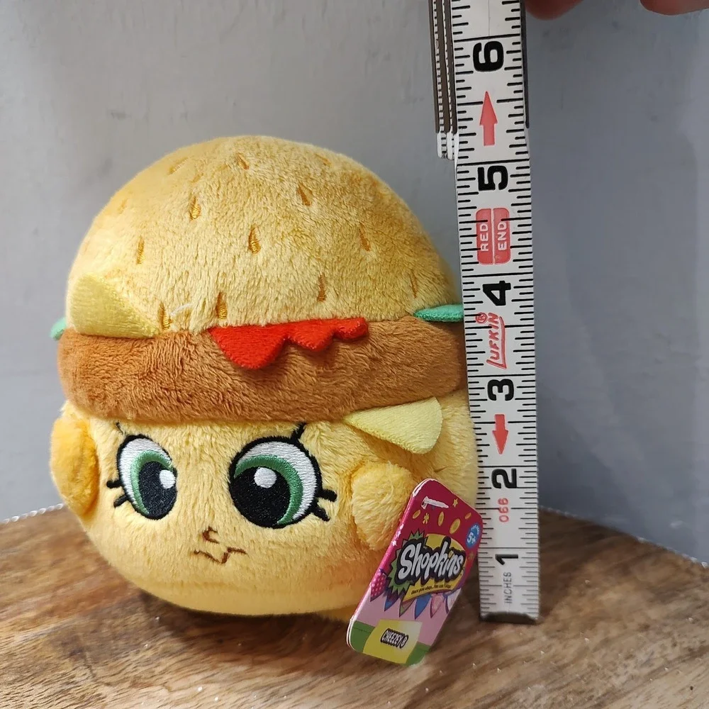 Shopkins Cheezey B Burger Stuffed Plushie 5